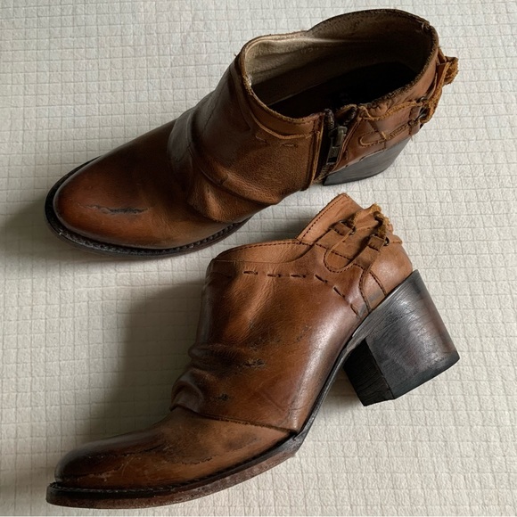 Freebird tan leather boots - Picture 7 of 14